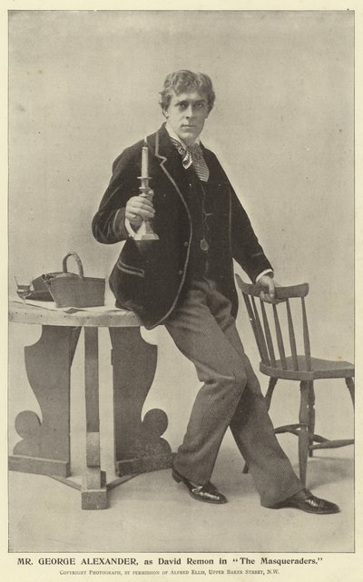Herra George Alexander David Remonina elokuvassa The Masqueraders tekijältä English Photographer