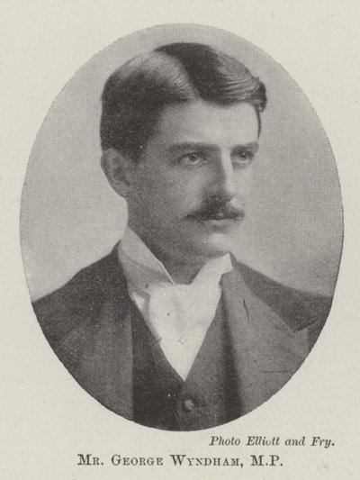 herra George Wyndham, kansanedustaja tekijältä English Photographer