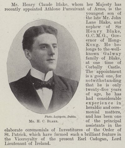 Herra H C Blake tekijältä English Photographer