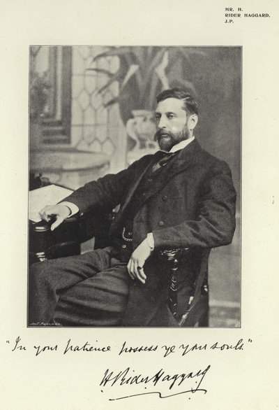 H. Rider Haggard, JP tekijältä English Photographer