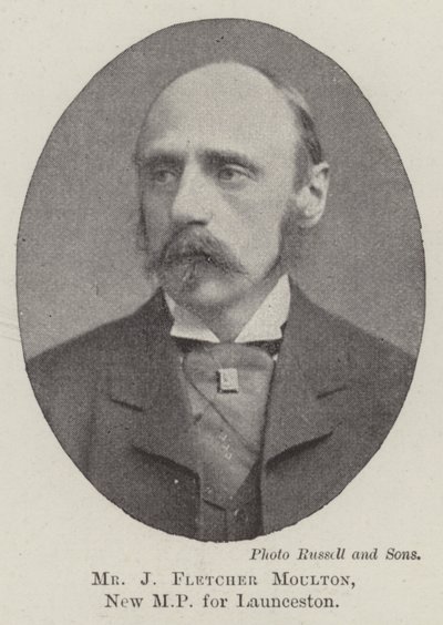 J Fletcher Moulton, Launcestonin uusi kansanedustaja tekijältä English Photographer