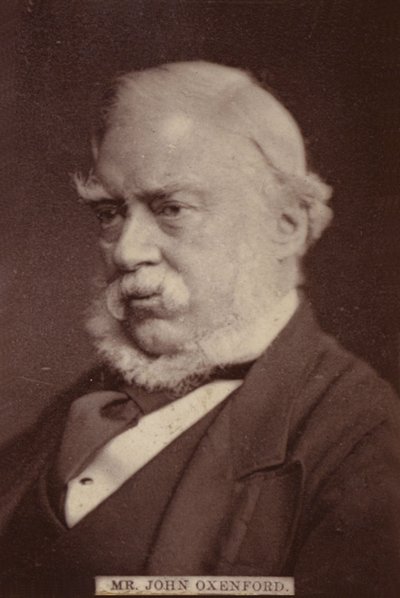 Herra John Oxenford tekijältä English Photographer
