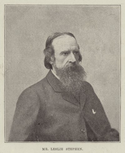 Herra Leslie Stephen tekijältä English Photographer