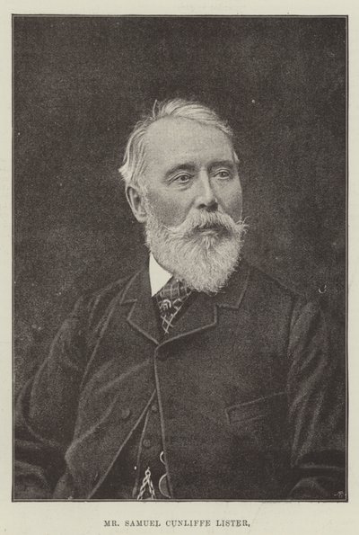Herra Samuel Cunliffe Lister tekijältä English Photographer