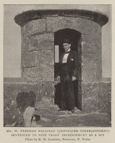W Freeman Halstead (sanomalehtikirjeenvaihtaja) tuomittiin yhdeksän vuoden vankeuteen vakoojana tekijältä English Photographer