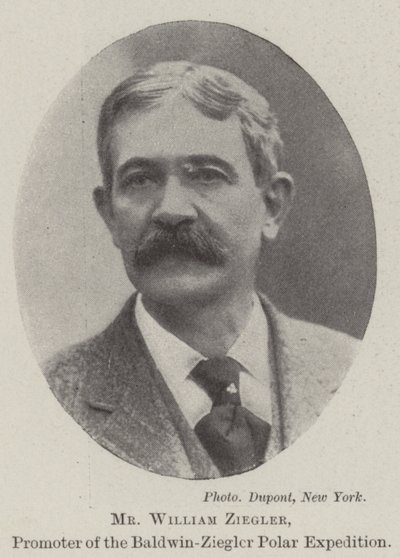 Herra William Ziegler, Baldwin-Ziegler Polar Expeditionin edistäjä tekijältä English Photographer