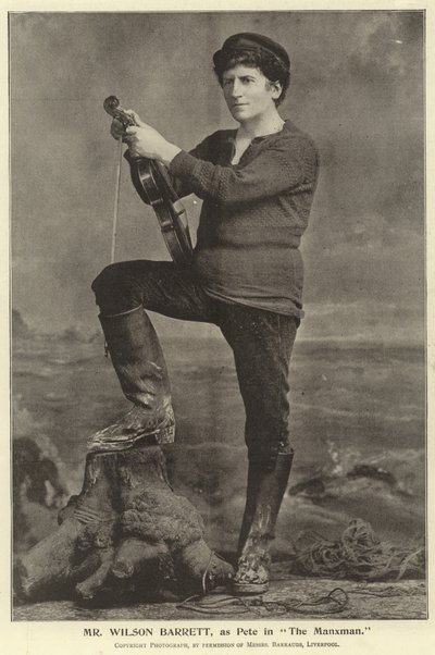 Herra Wilson Barrett Petenä Manxmanissa tekijältä English Photographer