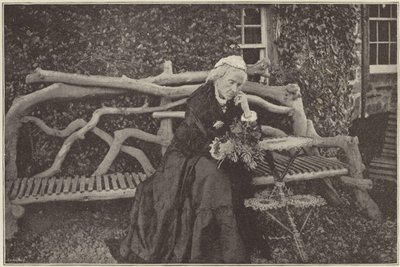 Rouva Gladstone Blackcraigin linnan puutarhassa tekijältä English Photographer