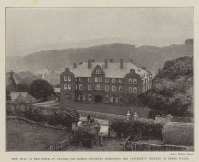 New Hall of Residence Bangorissa naisopiskelijoille University College of North Walesissa tekijältä English Photographer
