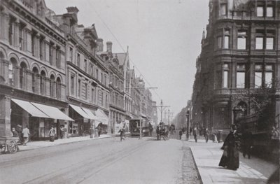 Newcastle, Grainger Street, Länsi (m/w kuva) tekijältä English Photographer