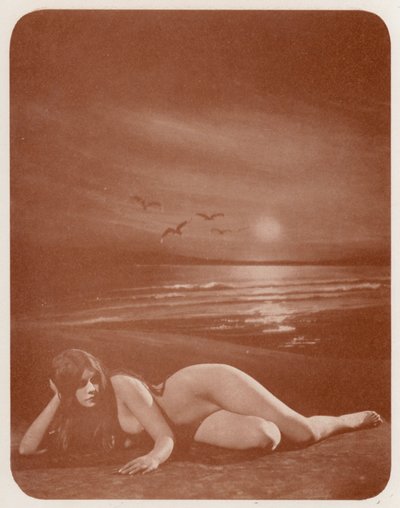 Nudistista taidetta: Afterglow (s/w valokuva) tekijältä English Photographer