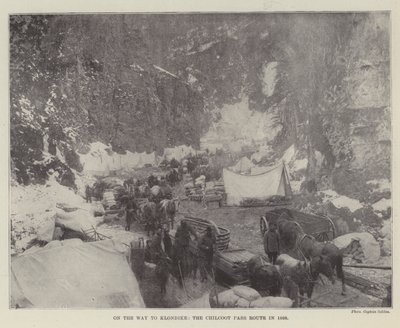 Matkalla Klondikeen, Chilkoot Pass Route vuonna 1898 tekijältä English Photographer