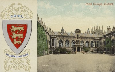 Oriel College, Oxford (värikuva) tekijältä English Photographer