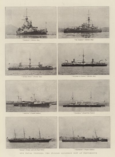 Laivaston vierailijamme, italialainen laivue nyt Portsmouthissa tekijältä English Photographer