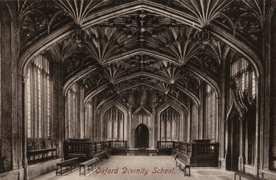 Oxford, Divinity School (m/w kuva) tekijältä English Photographer