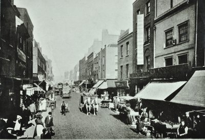 Pitfield Street: katsot pohjoiseen, 1895 tekijältä English Photographer