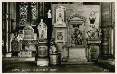 Poets Corner, Westminster Abbey tekijältä English Photographer