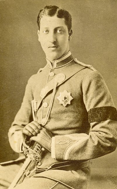Muotokuva Walesin prinssi Albert Victor. (kuva) tekijältä English Photographer