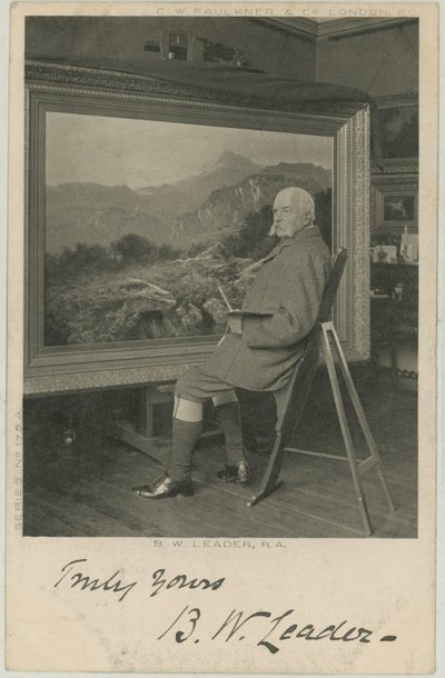 Benjamin Williams Leaderin muotokuva tekijältä English Photographer
