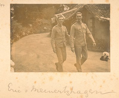 Baileyn muotokuva Richard Meinertzhagenista intialaisissa valokuvissa F.M. Bailey 1900-03 (seepiakuva) tekijältä English Photographer