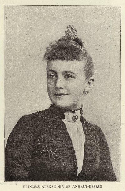 Anhalt-Dessaun prinsessa Alexandra tekijältä English Photographer