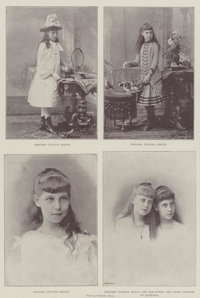 Saksi-Coburgin ja Gothan prinsessa Victoria Melita tekijältä English Photographer