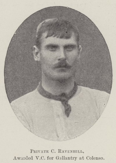 Private C Ravenhill, palkittu VC Colenson urheudesta tekijältä English Photographer