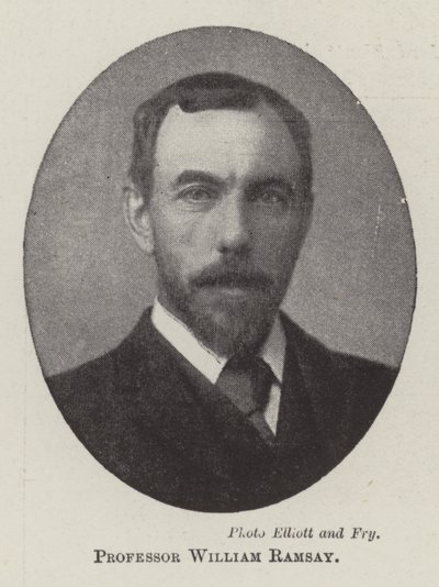 Professori William Ramsay tekijältä English Photographer