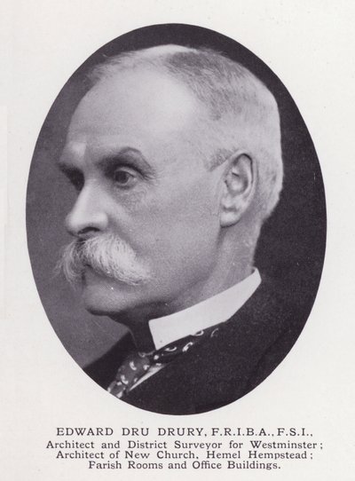 Lontoon tunnetuimmat miehet: Edward Dru Drury (m/v kuva) tekijältä English Photographer