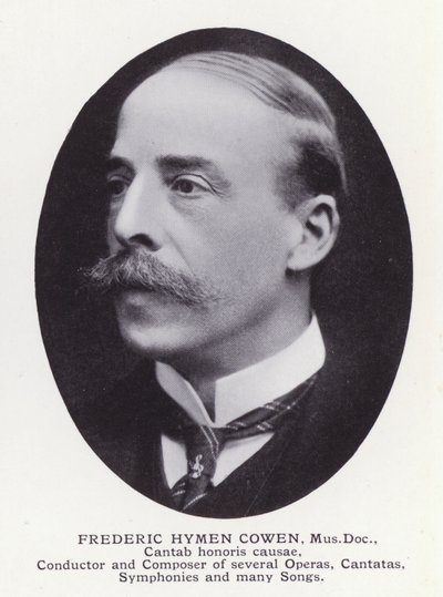 Lontoon tunnetuimmat miehet: Frederic Hymen Cowen (m/v kuva) tekijältä English Photographer