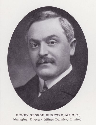 Lontoon tunnetuimmat miehet: Henry George Burford (m/v kuva) tekijältä English Photographer