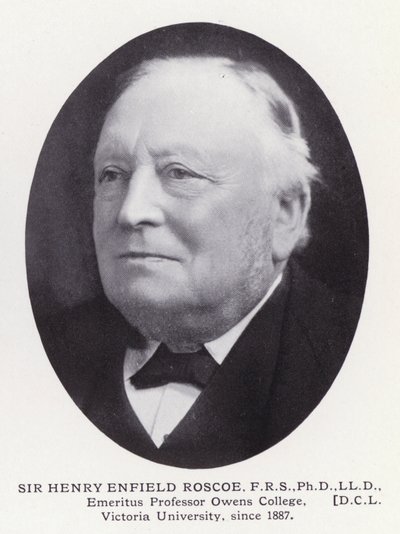 Lontoon tunnetuimmat miehet: Sir Henry Enfield Roscoe (m/v kuva) tekijältä English Photographer