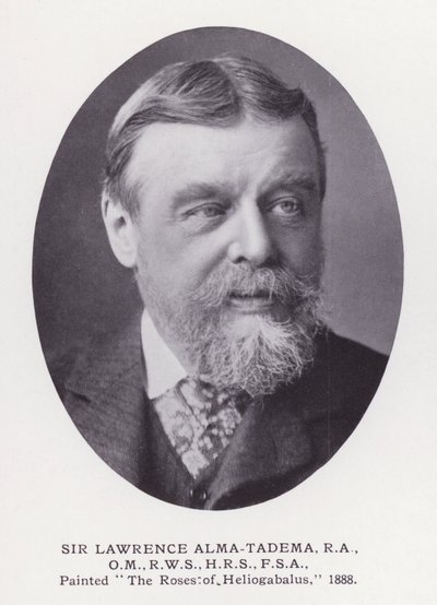 Lontoon tunnetuimmat miehet: Sir Lawrence Alma-Tadema (m/v kuva) tekijältä English Photographer