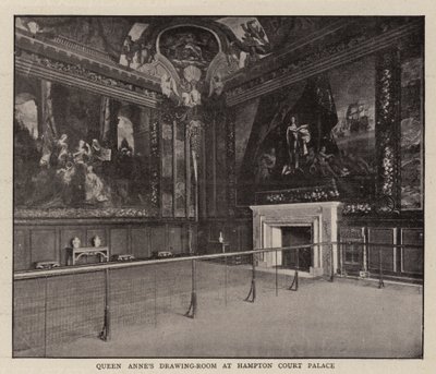 Queen Annes Drawing Room Hampton Court Palacessa tekijältä English Photographer