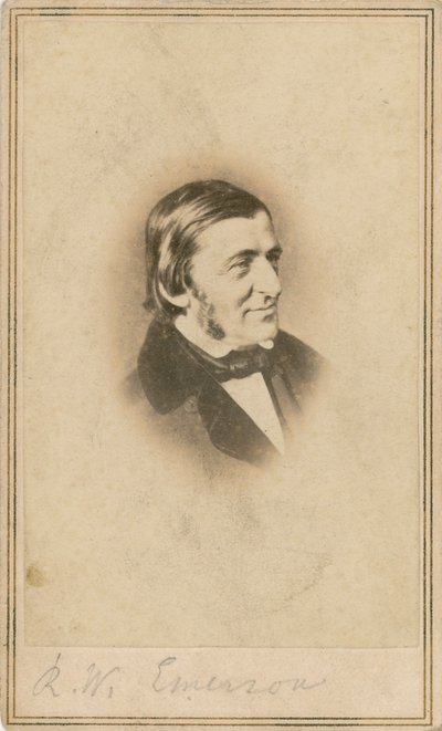 Ralph Waldo Emerson tekijältä English Photographer