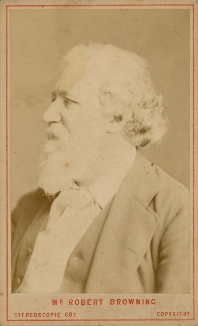 Robert Browning, runoilija tekijältä English Photographer