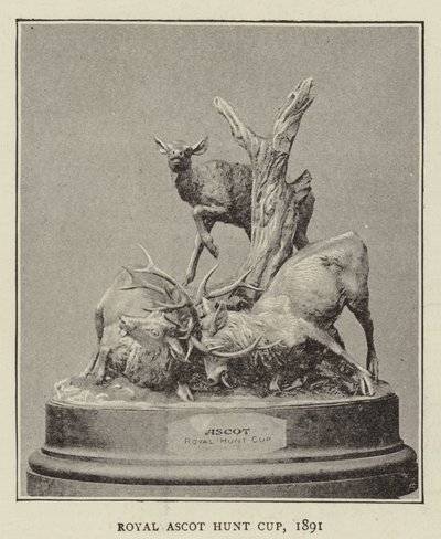Royal Ascot Hunt Cup, 1891 tekijältä English Photographer