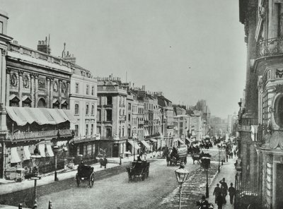 Saint Jamess Street, Westminster LB: katso etelään, 1896 tekijältä English Photographer