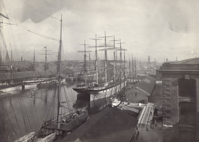Salthouse Dock, Liverpool, kesäkuu 1897 tekijältä English Photographer