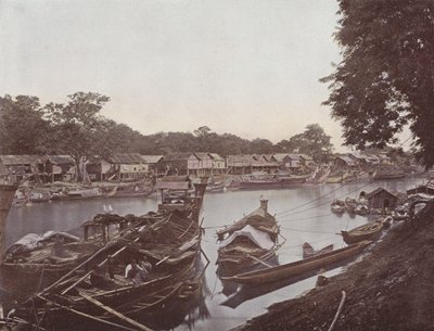 Kohtaus Mandelay Creekillä (värillinen kuva) tekijältä English Photographer