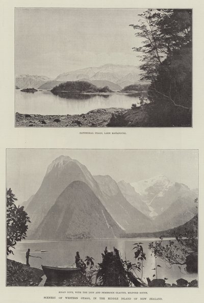 Länsi-Otagon maisema Uuden-Seelannin Keskisaarella tekijältä English Photographer