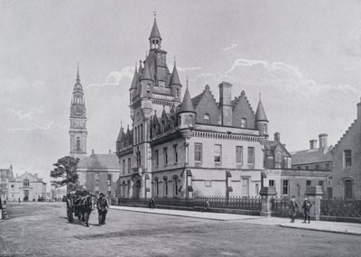 Skotlanti: Greenock, oikeustalo (m/w kuva) tekijältä English Photographer