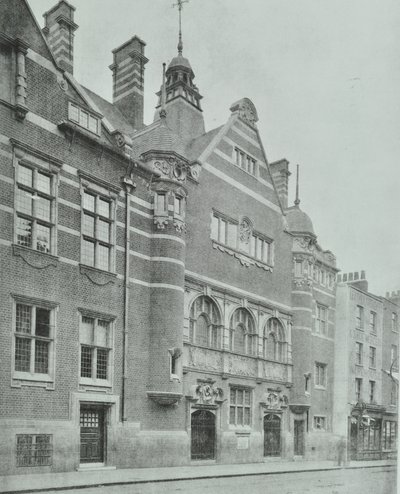 Shoreditch Public Baths: ulkopuoli, 1898 tekijältä English Photographer