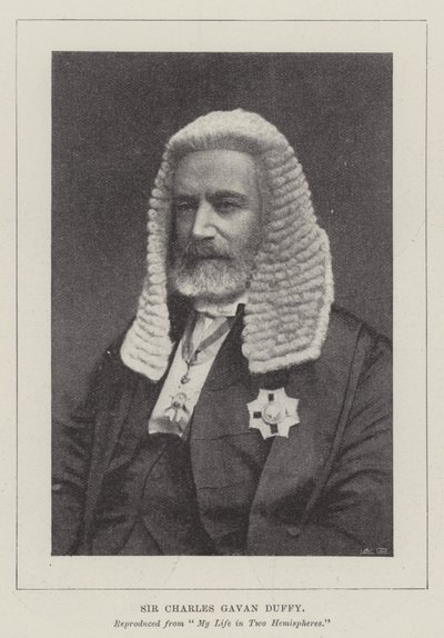 Sir Charles Gavan Duffy tekijältä English Photographer