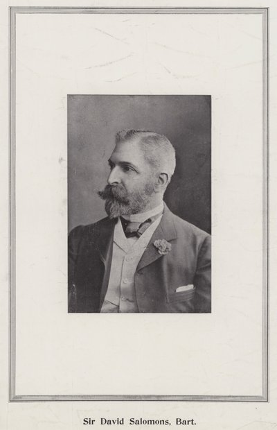 Sir David Salomons, Baronet tekijältä English Photographer