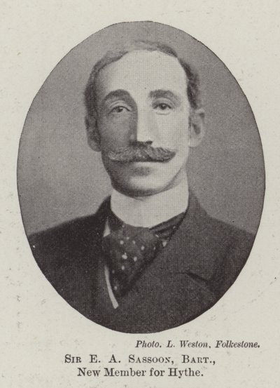 Sir E A Sassoon, Baronet, Hythen uusi jäsen tekijältä English Photographer