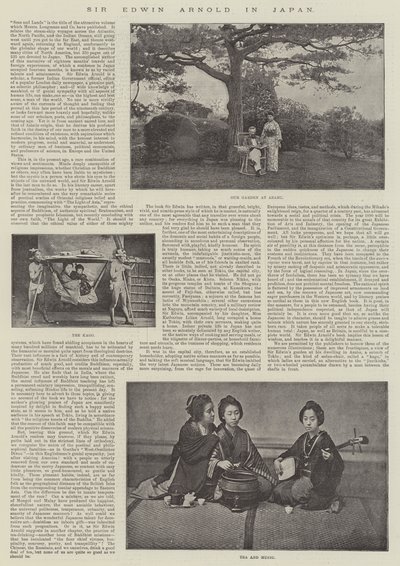 Sir Edwin Arnold Japanissa tekijältä English Photographer