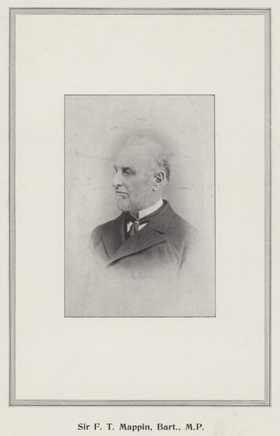Sir F T Mappin, Baronet, kansanedustaja tekijältä English Photographer