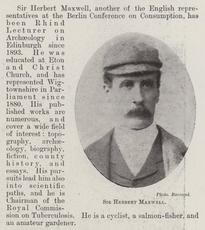 Sir Herbert Maxwell tekijältä English Photographer