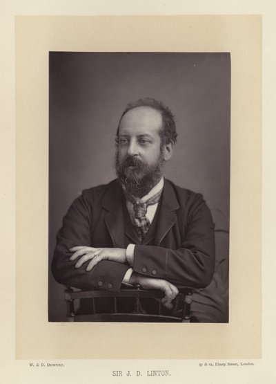Sir James Dromgole Linton, akvarellitaiteilija tekijältä English Photographer